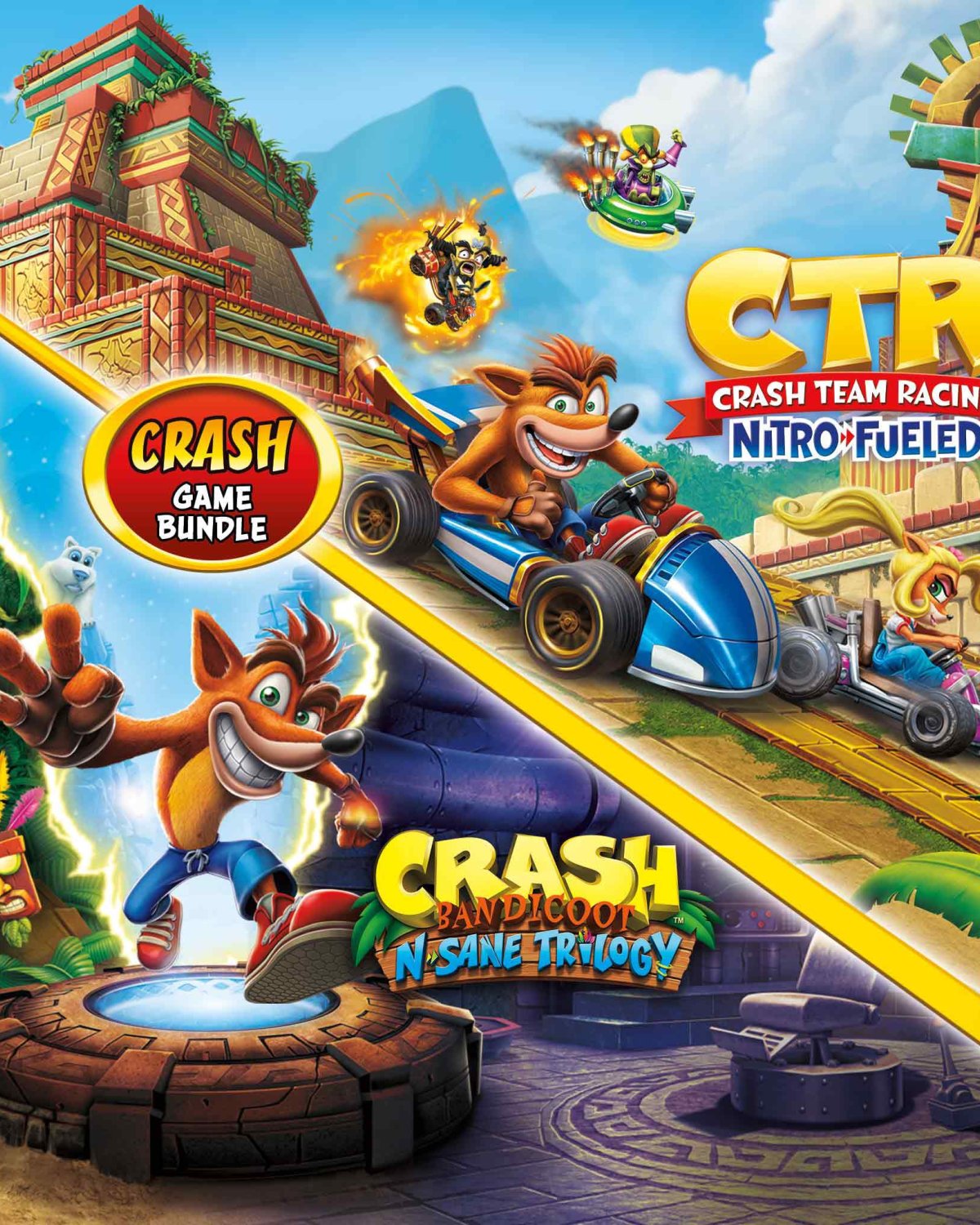 Crash Bandicoot + Nitro-Fueled